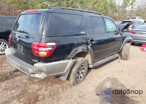 2004 Toyota Sequoia Sr5 V8 z USA, uszkodzony, nr VIN 5TDZT34A84S220394